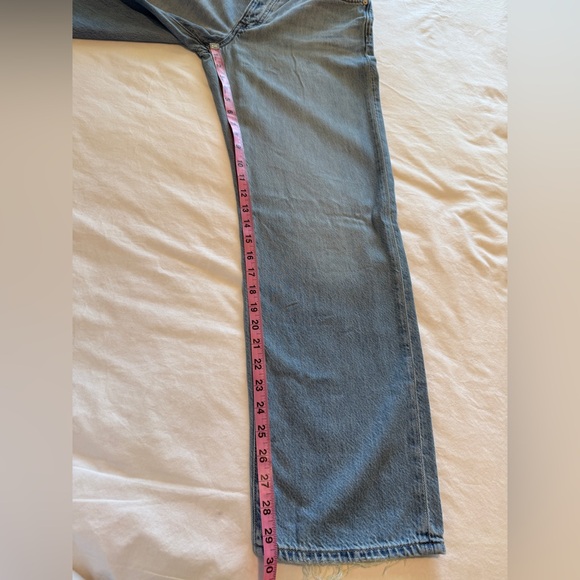 Madewell Women's Low-Slung Straight Jeans Duprey Wash 28 - Picture 13 of 15